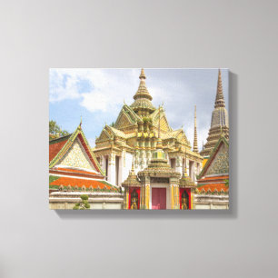 Impressão Em Tela Wat Pho, Banguecoque, Tailândia