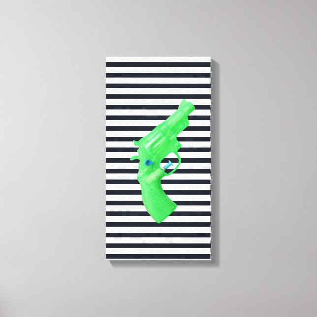 Impressão Em Tela Water pistol toy Wasserpistole Spielzeug photo art (Frente)