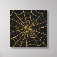 Web de Aranha Dourada e Negra