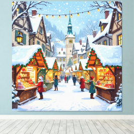 Impressão Em Tela „Weihnachtliche Harmonie“