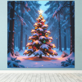 Impressão Em Tela „Weihnachtliche Harmonie“