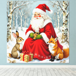 Impressão Em Tela „Weihnachtliche Harmonie“