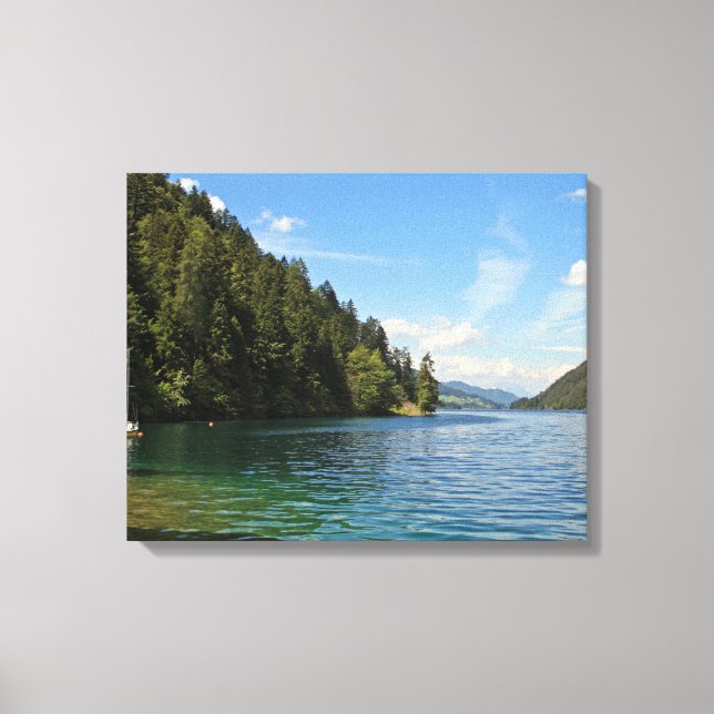 Impressão Em Tela Weissensee, Áustria (Frente)