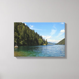 Impressão Em Tela Weissensee, Áustria