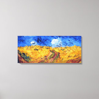 Impressão Em Tela Wheatfield com Crows, Vincent Van Gogh