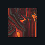 Impressão Em Tela Where There's Smoke<br><div class="desc">Where There's Smoke: Textured abstract  canvas print in red,  orange,  grey,  and black. Smoke and fire.

Digitally signed and dated with year created. Available in sizes from 
8"x 8" (20.32 cm x 20.32 cm)  up to 40" x 40" (101.6 cm x 101.6 cm)</div>