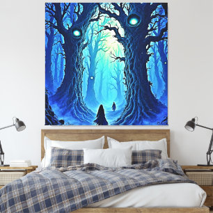 Impressão Em Tela Whispering Woods Dark Fantasy