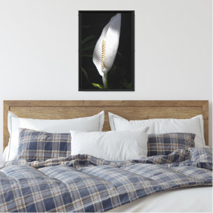 Impressão Em Tela White Calla Lily Floral Fotografia
