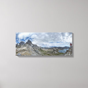 Impressão Em Tela Whitebark Passe Nydiver para o Lago Garnet - Serra