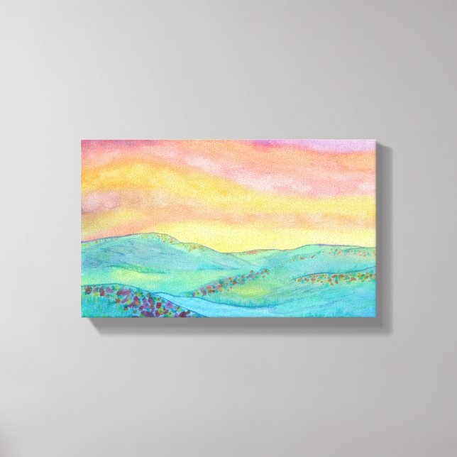 Impressão Em Tela Wildflower Sun (Frente)