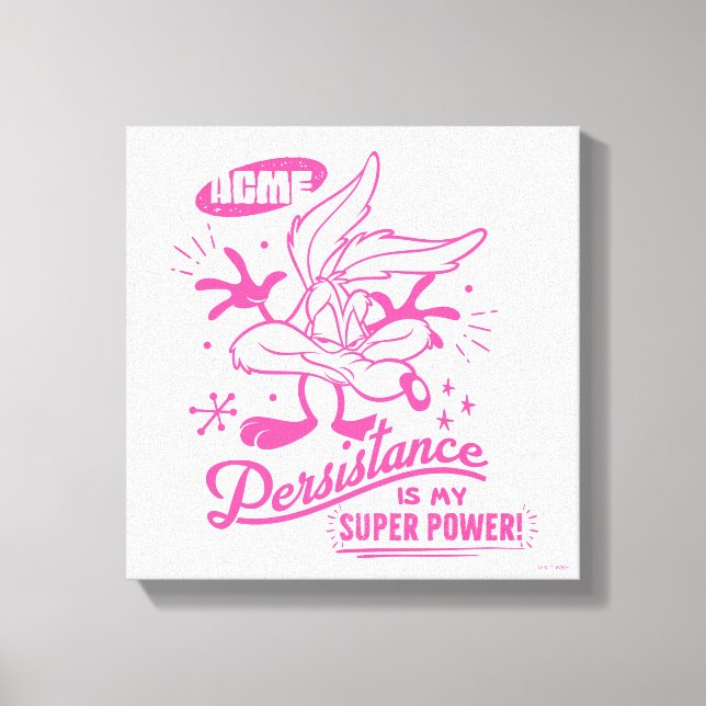 Impressão Em Tela WILE retrô desagradável E. COYOTE™ (Frente)