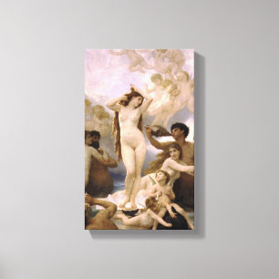 Impressão Em Tela William-Adolphe Bouguereau - O Nascimento de Vênus