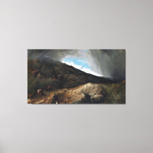 Impressão Em Tela William Clarkson Stanfield - Paisagem Montanhosa