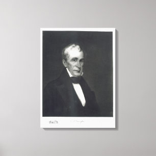Impressão Em Tela William Henry Harrison, 9o presidente da união