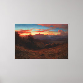 Impressão Em Tela William Keith_Sunset no Monte Diablo