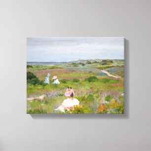 Impressão Em Tela William Merritt Chase - Paisagem - Shinnecock,
