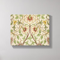 William Morris Daffodil Classic Flower Wallpaper