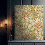 Impressão Em Tela William Morris Ouro Lily Vintage Pattern<br><div class="desc">William Morris Ouro Lily Floral Vintage Art Wallpaper Design. William Morris era um designer de têxteis inglês, artista, escritor e socialista associado à Irmandade Pré-Raphaelita e ao Movimento de Artes e Artesanatos Britânico. Ele fundou uma empresa de design em parceria com o artista Edward Burne-Jones, e o poeta e artista...</div>