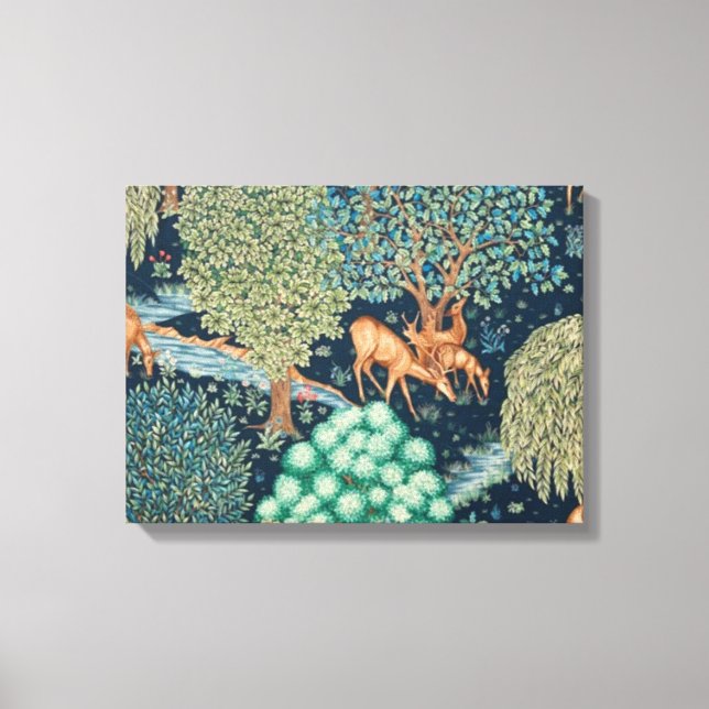 Impressão Em Tela William Morris The Brook (Frente)