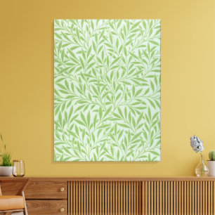 Impressão Em Tela William Morris Willow Flor Classic Verde