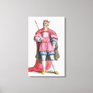 Impressão Em Tela William o conquistador (1027-87), 'do DES de