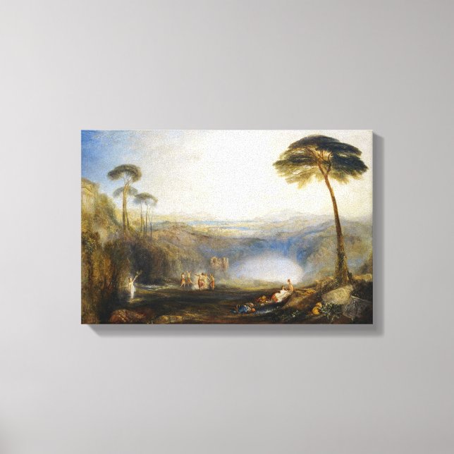 Impressão Em Tela William Turner - O Ramo Dourado  (Frente)