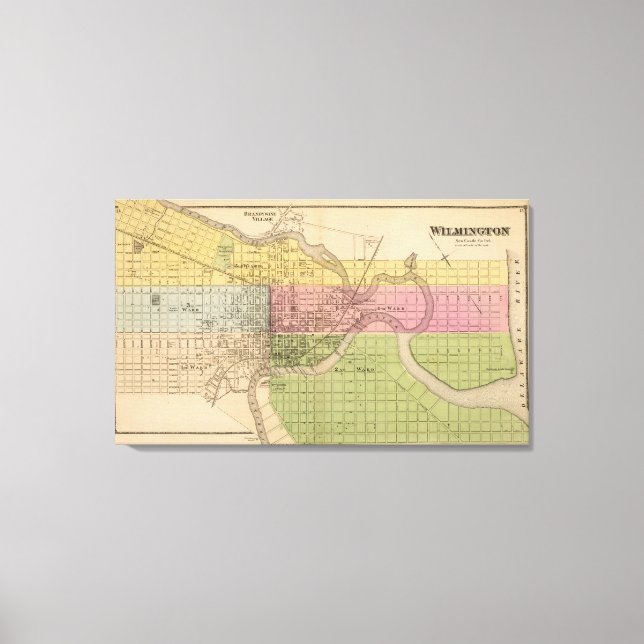 Impressão Em Tela Wilmington (Frente)