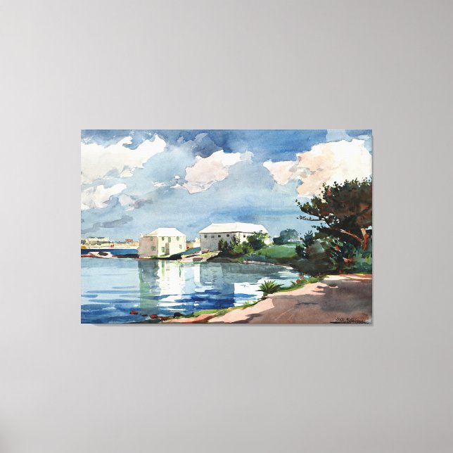 Impressão Em Tela Winslow Homer, Salt Kettle, Bermudas (Frente)