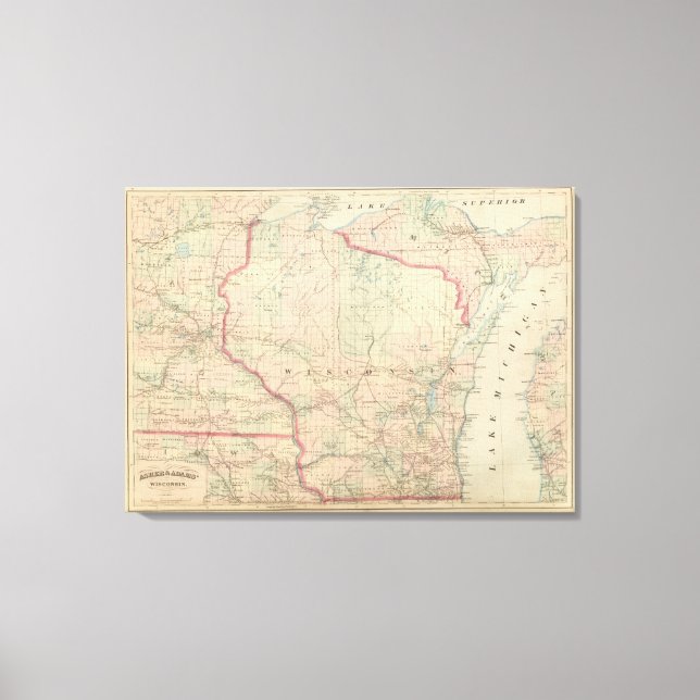 Impressão Em Tela Wisconsin 7 (Frente)