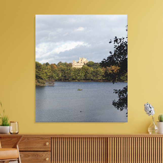 Impressão Em Tela Wollaton Park Lake View (Insitu(Sala de estar))