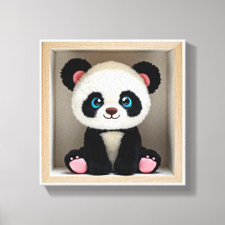 Impressão Em Tela Wonder Art Panda Cuddle Buddy