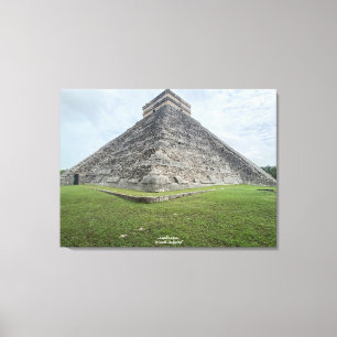 Impressão Em Tela World2Celebrate: El Castillo, Chichén Itzá