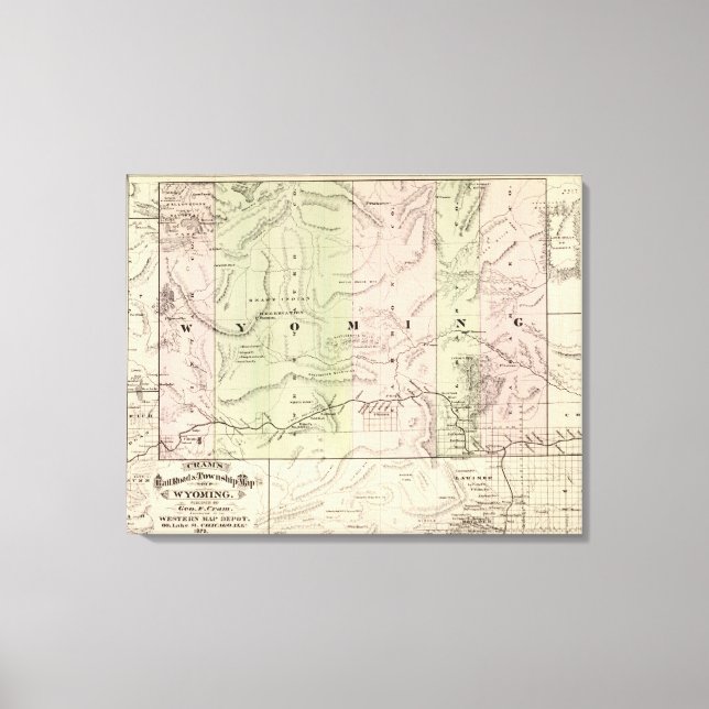 Impressão Em Tela Wyoming (Frente)