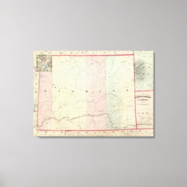 Impressão Em Tela Wyoming 3 (Frente)