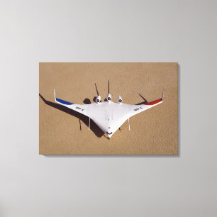 Impressão Em Tela X-48B Corpo da asa misturada Veículo aéreo não tri