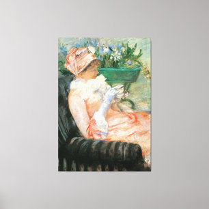 Impressão Em Tela Xícara de Chá de Mary Cassatt, Impressionismo Anti