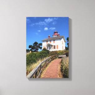 Impressão Em Tela Yaquina Bay Lighthouse, Newport, Oregon