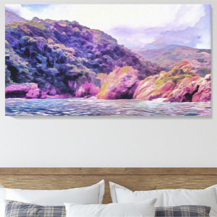 Impressão Em Tela Yelapa costeira para Porto 1620 Art