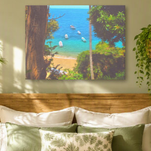 Impressão Em Tela Yelapa México Praia Costeira 1017 Arte