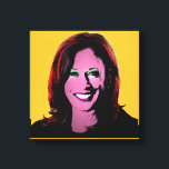 Impressão Em Tela Yellow Kamala Harris Pop Art<br><div class="desc">Arte Pop política e presentes políticos no site PolitiClothes.com e PolitiCardz.com Encontrar os presentes políticos e eleitorais mais únicos, incluindo: T-shirts políticas, autocolantes políticos, botões políticos, Posters políticos, pernos políticos, cartões políticos, políticos, políticos, políticos, Posters políticos, sinais políticos e muito mais! Arte e artes políticas: http://www.PolitiClothes.com Cartões e presentes políticos:...</div>