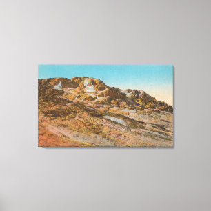 Impressão Em Tela Yellowstone, Visão de Júpiter Terrace