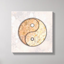 Impressão Em Tela Yin Yang Rock Art Talking Canyons, Novo México