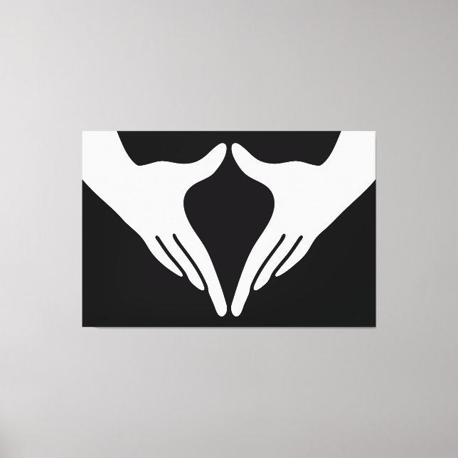 Impressão Em Tela Yoga Yoni Mudra (Frente)