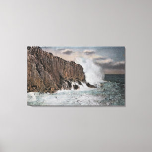 Impressão Em Tela York, MaineView da cabeça calva CliffYork, MIM