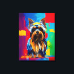 Impressão Em Tela Yorkie dog Pop Art<br><div class="desc">Elevem sua decoração com esta Pop de Arte Yorkie Dog Imprima, apresentando um design vibrante e divertido que captura o adorável charme dos Terriers Yorkshire. Esta surpreendente arte de canvas Yorkie mostra uma arte de pop atraente, acrescentando um toque único e divertido a qualquer sala, perfeito para amantes de cachorros...</div>
