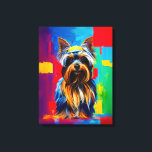 Impressão Em Tela Yorkie dog Pop Art<br><div class="desc">Elevem sua decoração com esta Pop de Arte Yorkie Dog Imprima, apresentando um design vibrante e divertido que captura o adorável charme dos Terriers Yorkshire. Esta surpreendente arte de canvas Yorkie mostra uma arte de pop atraente, acrescentando um toque único e divertido a qualquer sala, perfeito para amantes de cachorros...</div>