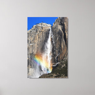 Impressão Em Tela Yosemite Cai no Arco-Íris