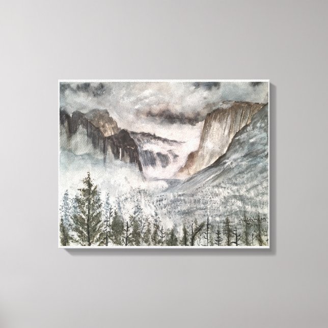 IMPRESSÃO EM TELA YOSEMITE CALIFÓRNIA (Frente)