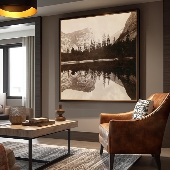 Impressão Em Tela Yosemite - Lago Espelho - Parque Nacional (Criador carregado)