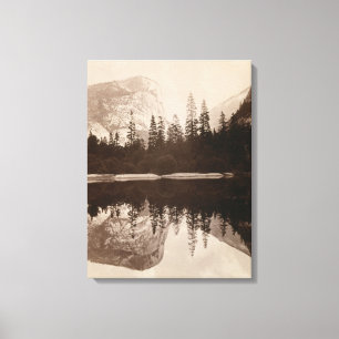 Impressão Em Tela Yosemite - Lago Espelho - Parque Nacional